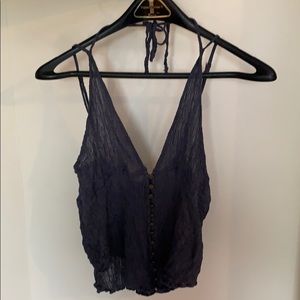 Lulu’s Denim blue colored tank/halter